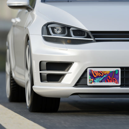 LICENSE PLATE - LET'S GET WILD
